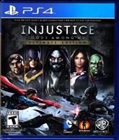 Sony PlayStation 4 Injustice Gods Among Us Ultimate Edition Front CoverThumbnail